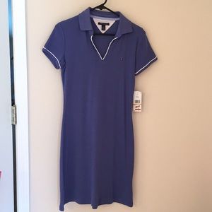 Hilfiger knit dress- tags still on- periwinkle